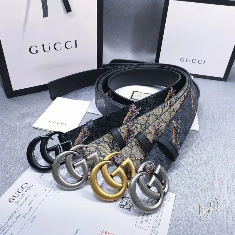 Gucci belt 38mmX80-125cm lb09